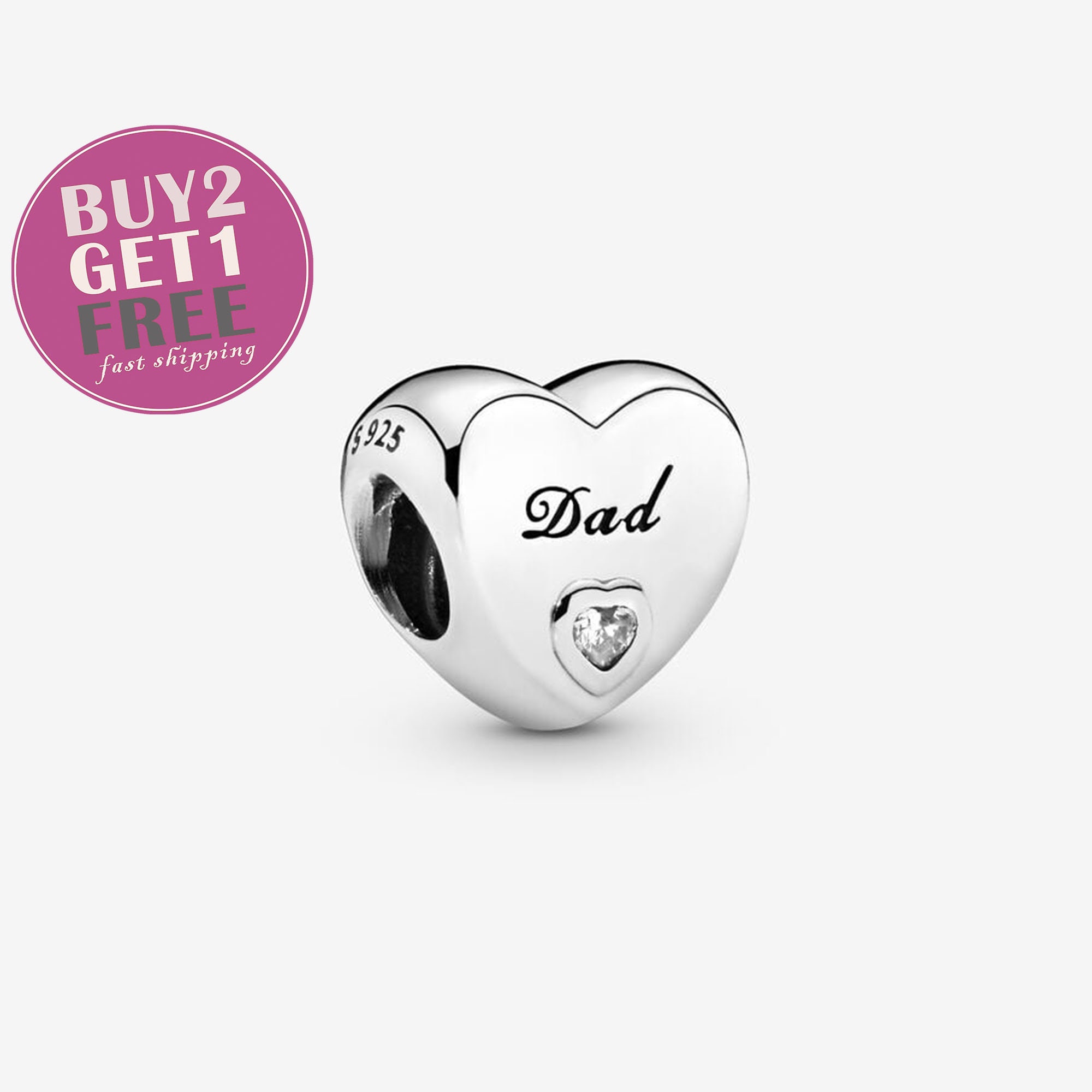 Pandora Dad s Love Etsy Singapore