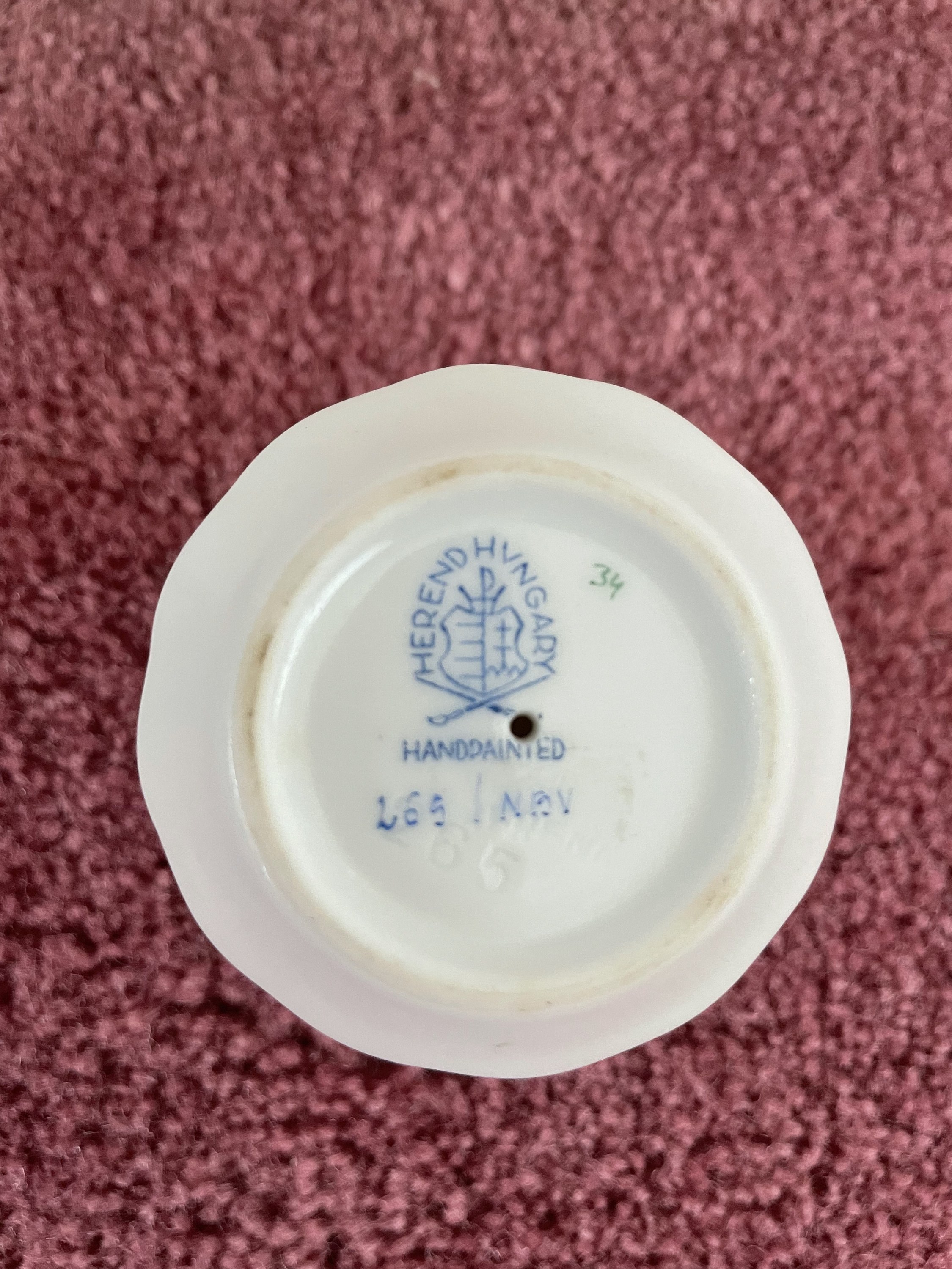 Herend Porcelain Egg Cup Etsy