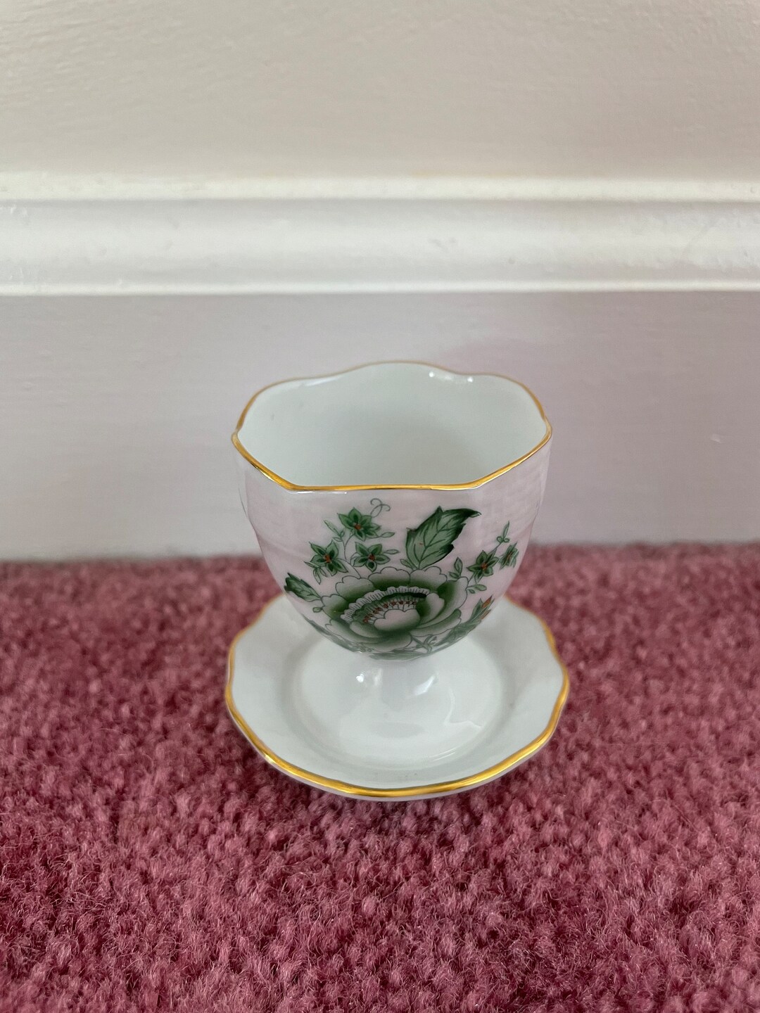 Herend Porcelain Egg Cup Etsy