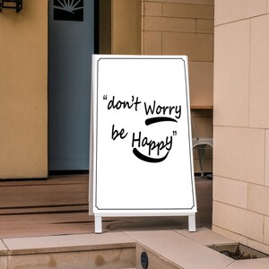 Don't Worry Be Happy - Etsy