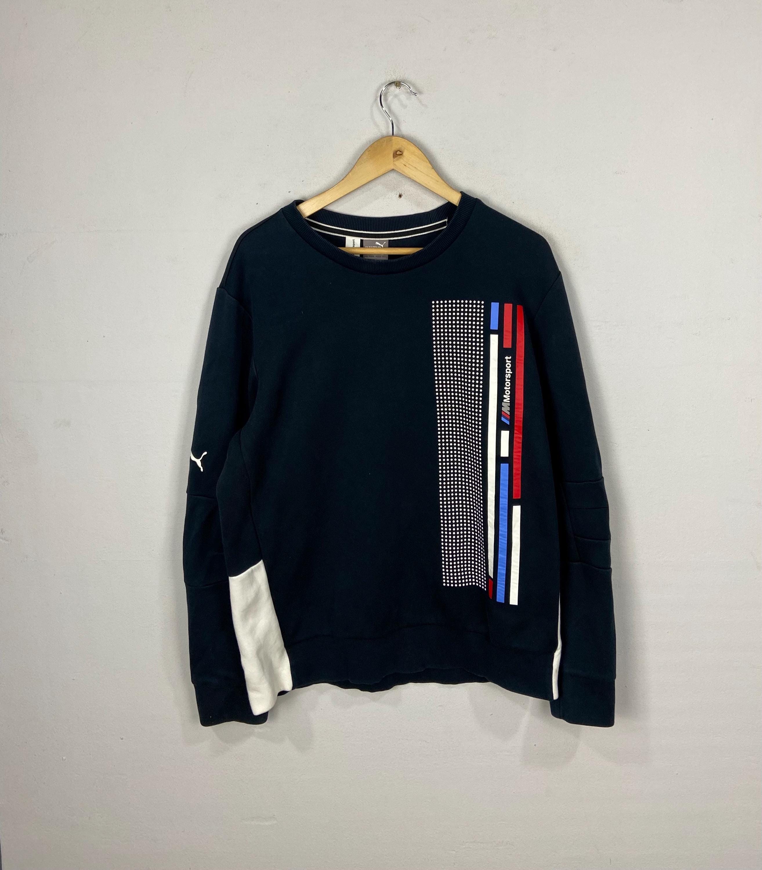 Bmw Motorsport Racing Puma Sweatshirt Black Iconic Bmw Crewneck