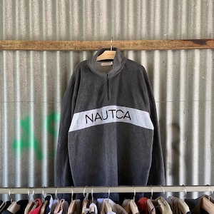 Nautica Fleece Halfzipped Pullover Jacket Size XL