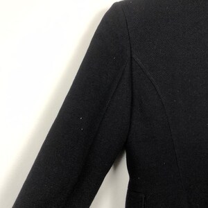 Vintage Courreges Paris Wool Blend Coat, Size S image 7