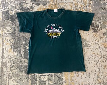 Camiseta vintage Everest Nepal tamanho M