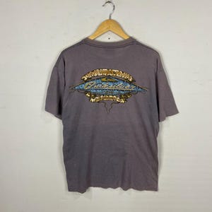 T-shirt vintage anni &#39;90 Quiksilver Surfboard Surfwear Quiksilver Boarding Streetwear Taglia M