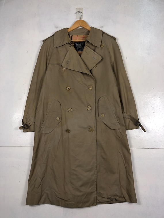 Vintage Burberrys Double Breasted Trench Coat, Size L - Etsy