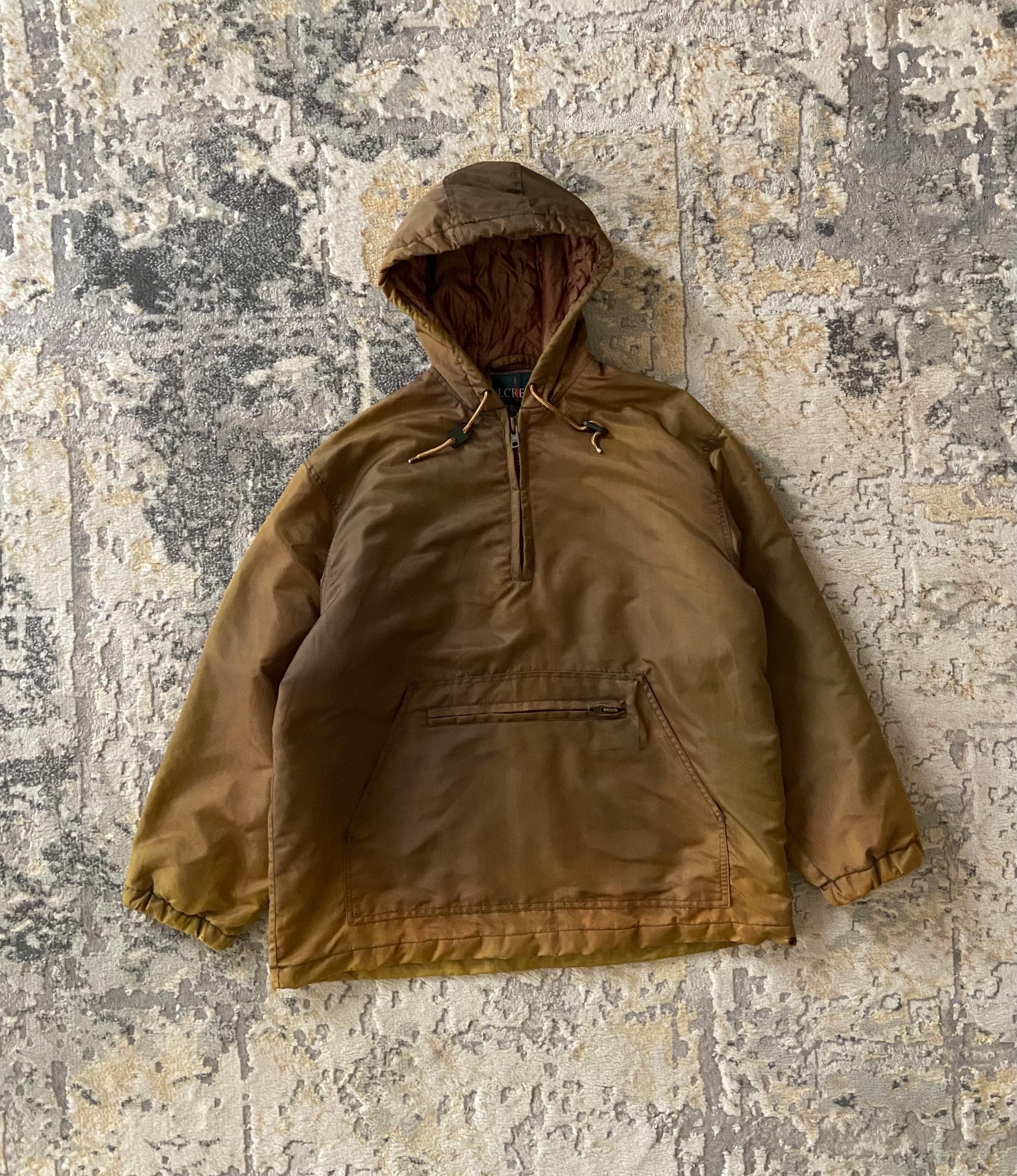 ジャケット・アウター OLD J.CREW Anorack Parka Size L J Crew Anorak Jacket - Etsy