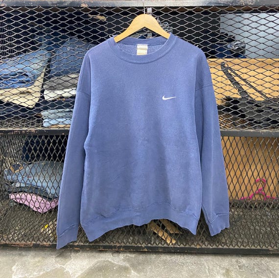 90年代ヴィンテージ ナイキ スウェットシャツ ブルー Lサイズ スポーツ