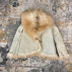 thevirgins ファーコート Lamb collor fur coat thevirgins ファーコート Lamb collor fur coat Coyote