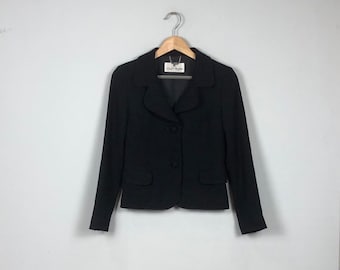 Vintage Courreges Paris Mantel aus Wollgemisch, Grösse S