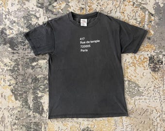 Vintage 417 Rue du Temple, 75003 Paris, France Size S Black