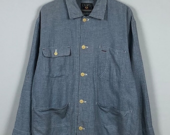 ヴィンテージ チャップス ラルフローレン ヘリンボーン ワークジャケット、サイズM