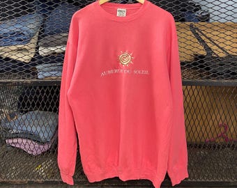 Vintage 90s Auberge du Soleil Rutherford Napa Valley California Sweatshirt Size M