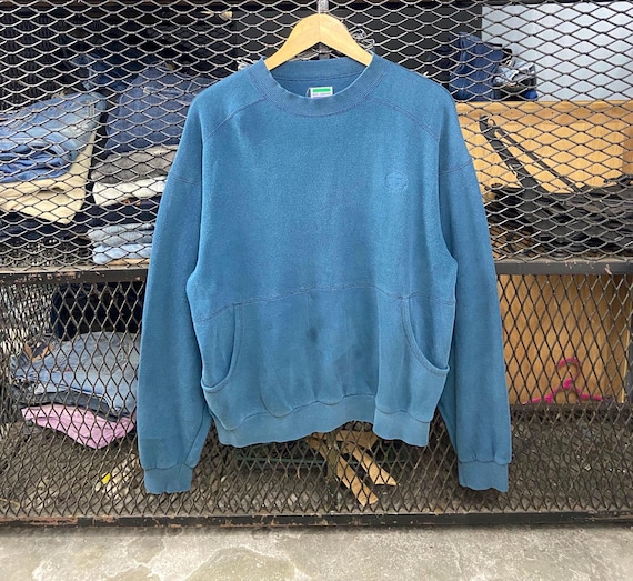 Nigel Cabourn, Vintage Nigel Cabourn Sweatshirt Blue Size L