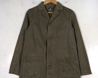 Chaqueta de trabajo estándar de Journal, color caqui y verde, talla M