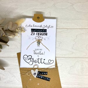 Demander à sa marraine/son parrain – Vous allez devenir tante/tonton – Annoncer une grossesse – Carte surprise familiale – Bébé dans le ventre – Carte A6