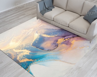 Modern Rugs, Soft Tones Marble Rugs, Luxury Rugs, Custom Rug, Saloon Rug, Nursery Rugs, Licing Room Rug, Classic Rugs, Thick Rug, Home Decor