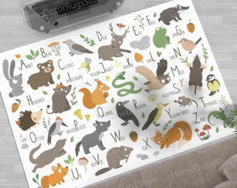 Saloon Rugs, Kids Room Rug,  Educational Rug, Easy To Clean Rug, Nursery Rug, Classic Rug, Cool Rugs, Kids Room Rugs, Decorative Rug,