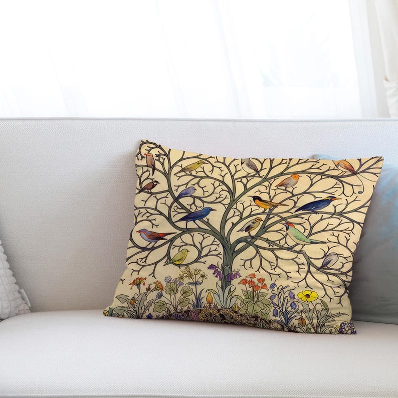 Animal Cushion Cover,Flowers Pillow Sham,Autumn Pillow Sham,Unique Cushion Cover,Decor Canvas,Halloween Decor Art,Handmade Gift,Personalized Gift,Gift For Her,Bridesmaid Gifts,Large Wall Decor,Minimalist Wall Art,Large Wall Art,