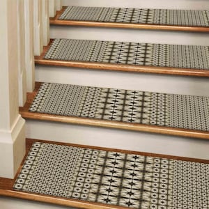 Kilim Design Rugs, Brown Rugs, Geometric Pattern Rug, Modern Rugs, Stair Treads Rug, Easy To Clean Rug, Gift Rug, Step Rug, Stair Decor Rug,