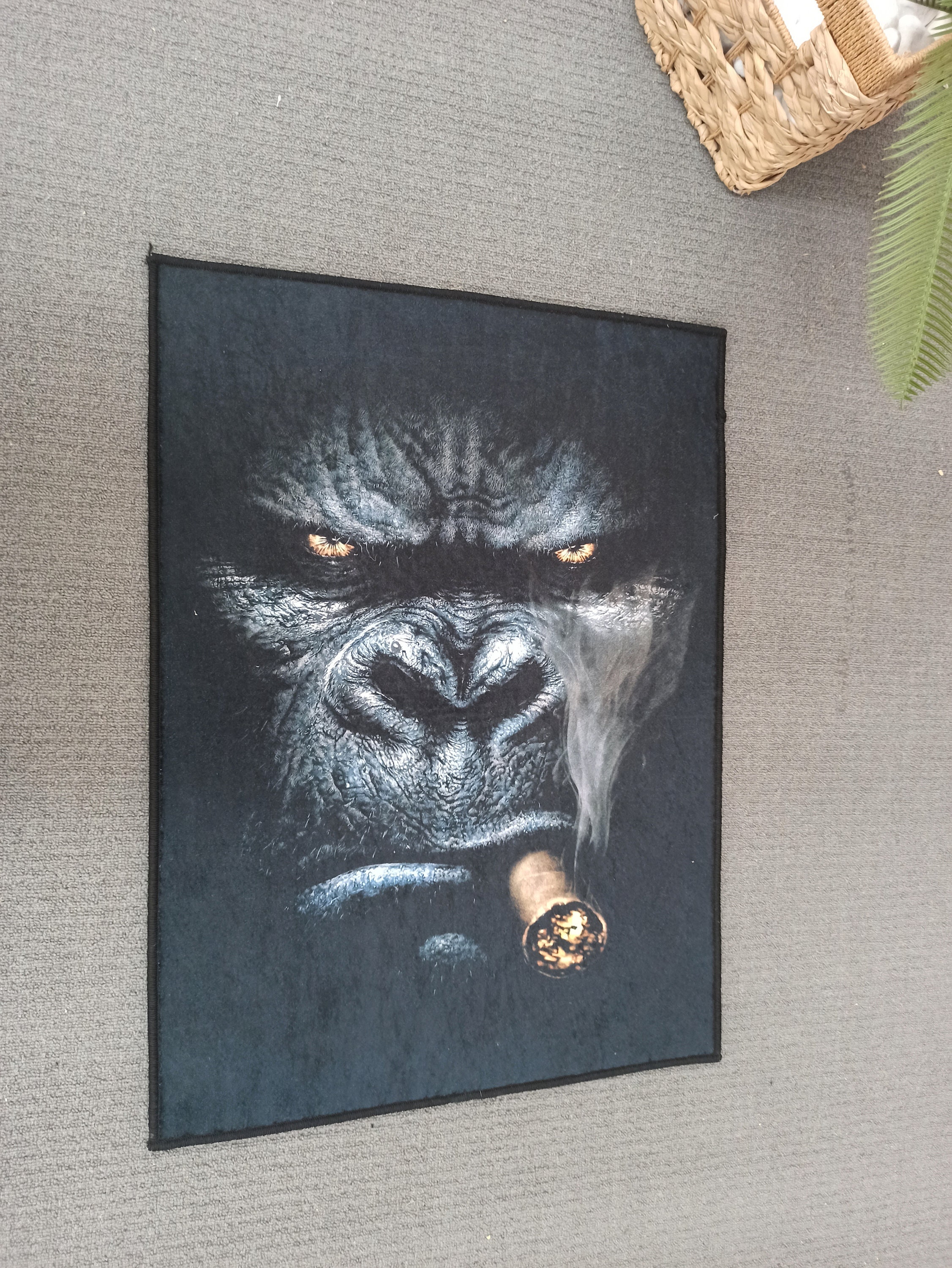 Boss gorilla mafia styled ? boss animals area rug carpet