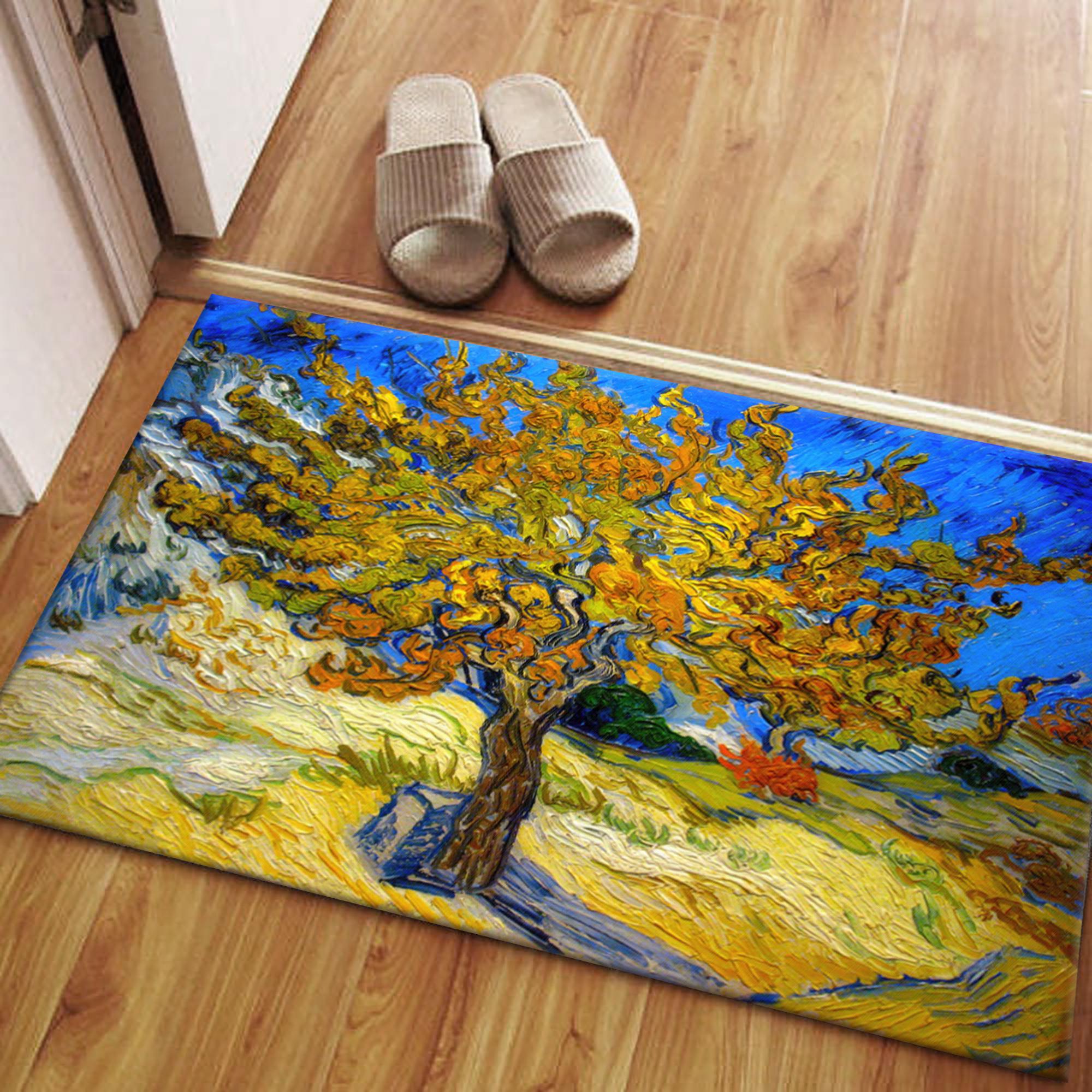 Vans Rugs Van Gogh Rugs, Green Rugs, Blue Rugs, Art Rug, Reproduction Rugs ...