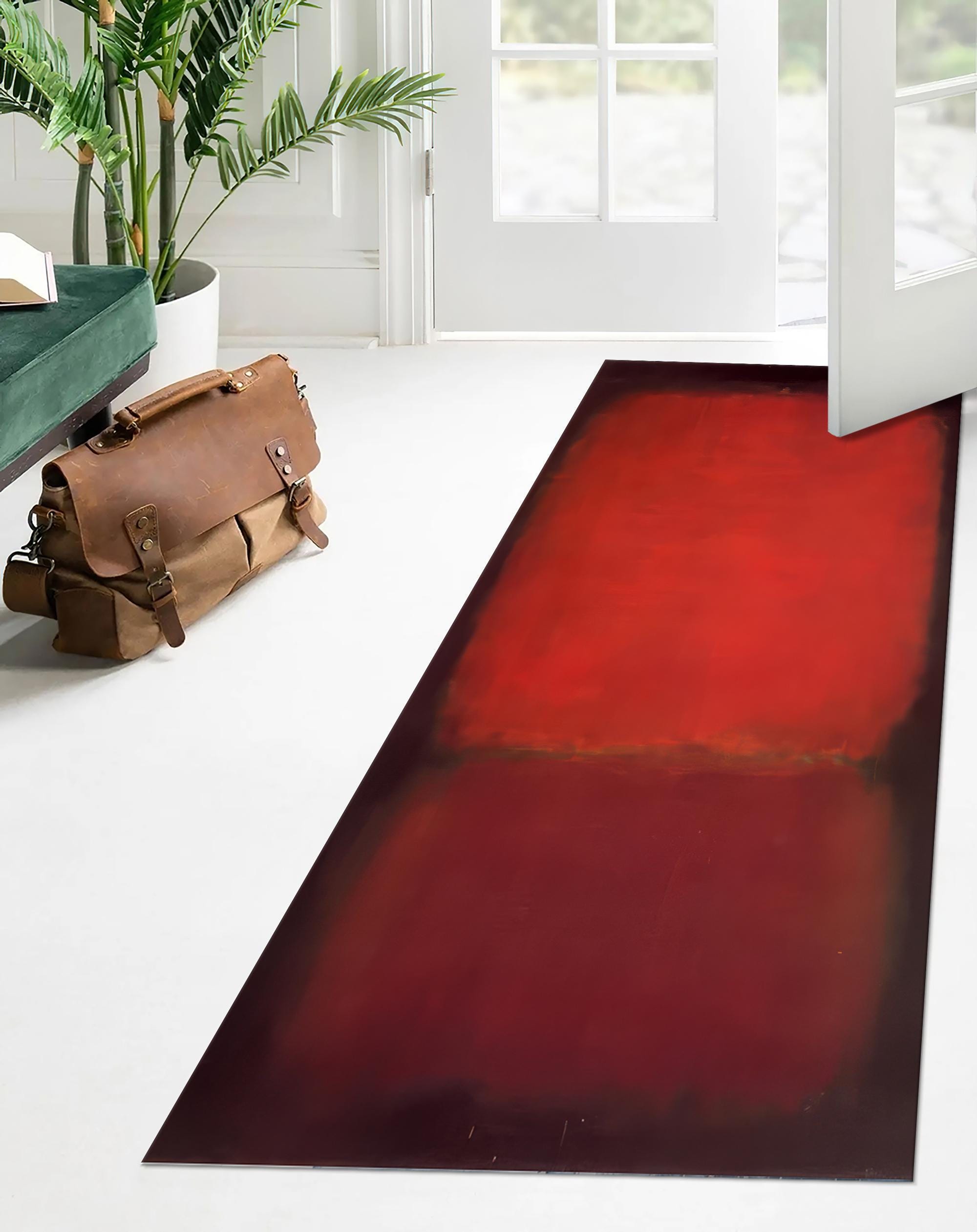 Mark Rothko Rug, Minimal Rug, Modern Rug, Art Rug, Reproduction Rug ...