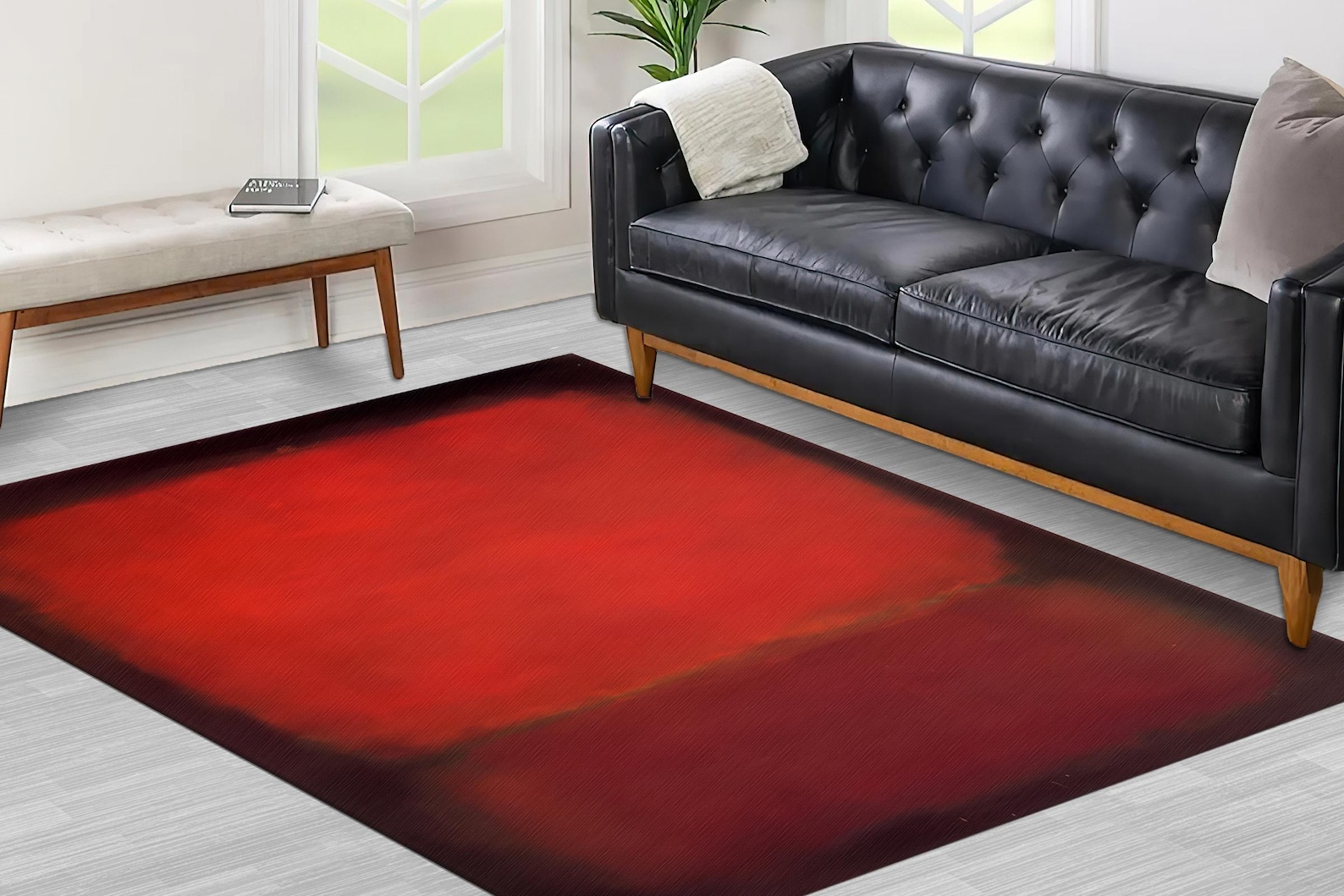 Mark Rothko Rugs Mark Rothko Rug, Minimal Rug, Modern Rug, Art Rug, Reproduction Rug ...