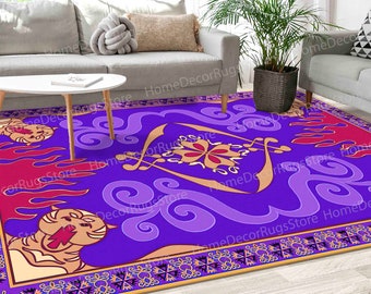 Aladdin&#39;s And Flying Carpet Rugs, Aladdin&#39;s Rug, Aladdin Rugs, Modern Rugs, Dining Room Rug, Entryway Rug, Popular Rug, Customs Rug,
