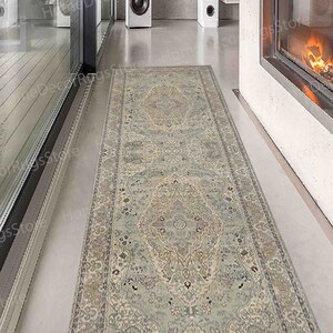 Green Rug, Salon Rugs, Gift For The Home Rug, Gift For Him Rug, Antique Decor Rug, Luxury Rugs, Rug, Bedroom Rug, Indoor Rugs, Turkish Rug, image 6