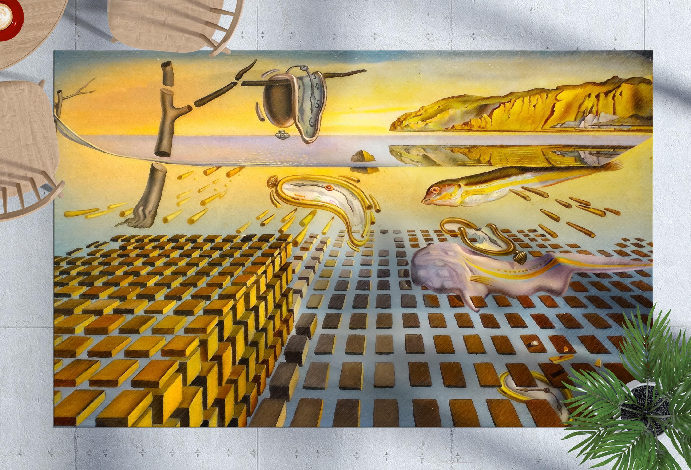 Salvador Dali Rugs, Disintegration of Perseverance Rugs, Art Rug ...
