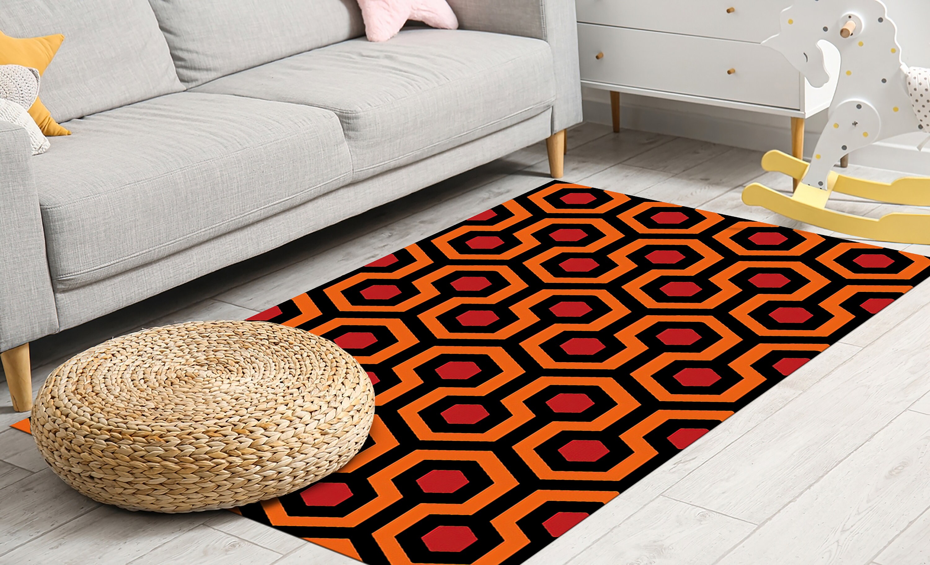 The Shining Rugs, Trendy Rug, Geometric Rugs, Modern Rug, Round Rug ...