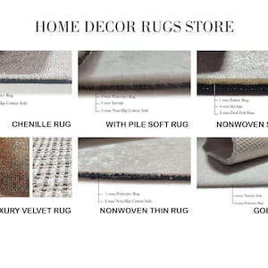 Geometric Pattern Rugs, Trendy Rug, Minimalist Rug, Modern Rugs, Small Rug, Round Rug, Personalized Rug, Popular Rug, Step Rug, Gift For Him image 9