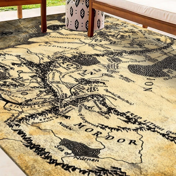 Map Rugs, Map Rug, Earth Map Rug, Map Rugs, Large Rug, Easy To Clean Rug, Living Room Rug, Nursery Rug, Dining Room Rug,