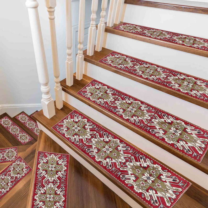 Short Rug For Step Geometric Step Rug, Kilim Design Rugs, Ethnic Pattern Rug, Modern Rugs ...