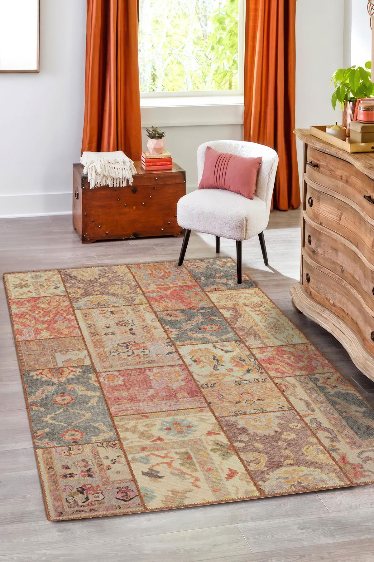 Patchwork Rug - Etsy