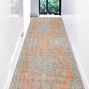 Salon Rug, Orange Rugs, Gift Rug, Turkish Rugs, Car Mat Rug, Oushak Rugs, Kitchen Rug, Saloon Rugs, Vintage Style Rug, Luxury Rug,