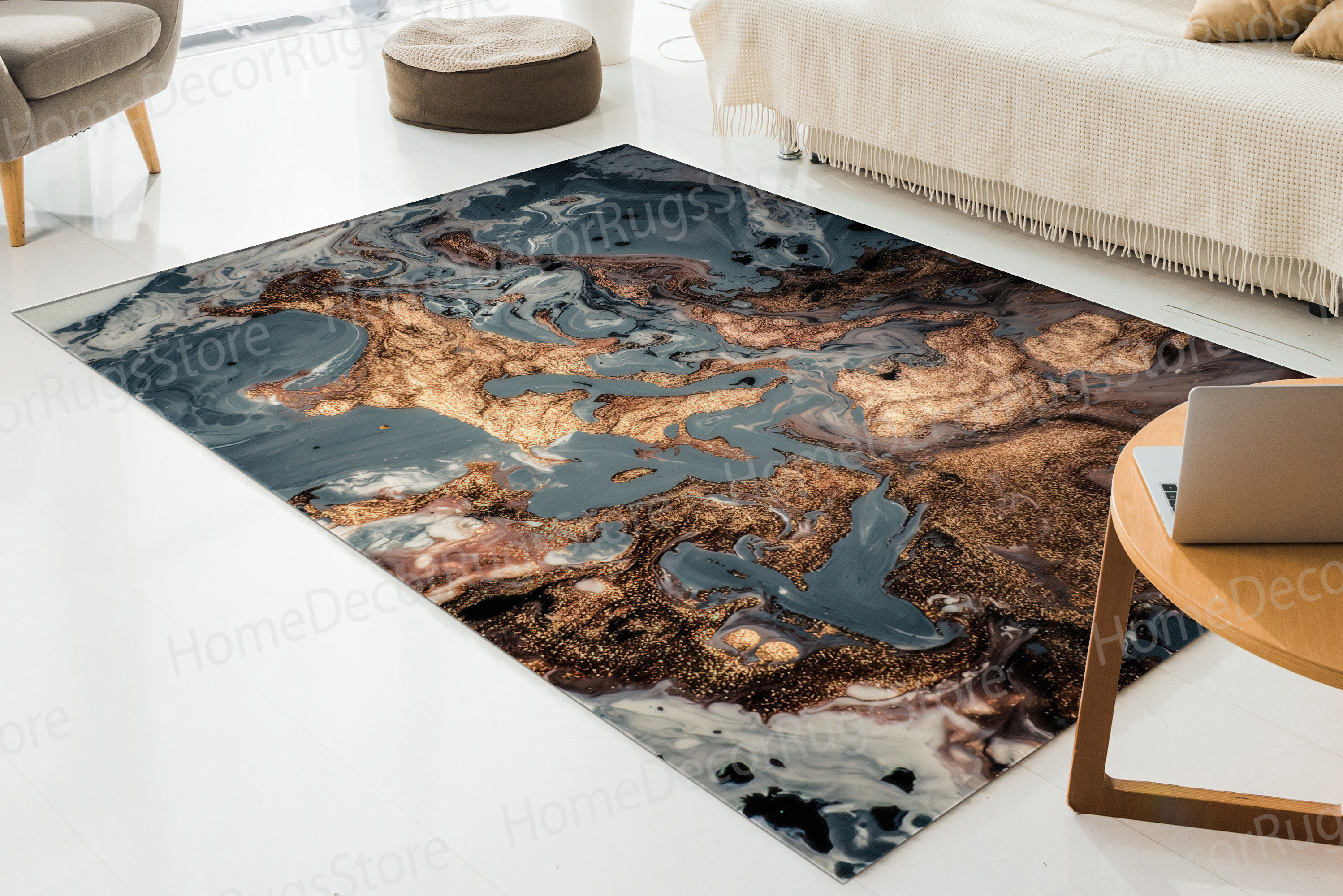 Modern Marble Rugs, Corridor Rug, Marble Rug, Hallway Rug, Classic Rugs ...