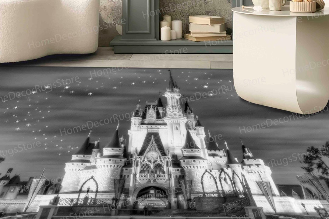 Starry Sky Rugs, Cinderella Castle Rug, Bath Rugs, Door Mat Rugs ...