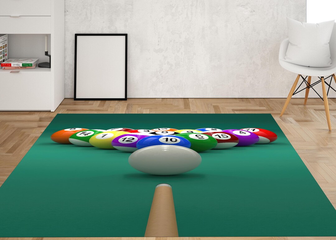 Billiard Rugs, Modern Rugs, Gamer Rug, Office Rugs, Motivation Rug ...