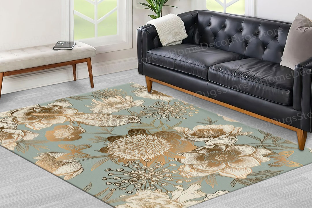 Customs Rug, 3D Printeds Rug, Machine Washable Rug, Housewarming Gift