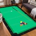 Billiards Rug, Game Room Rug, Billiards Club Rugs, Motivational Rug ...