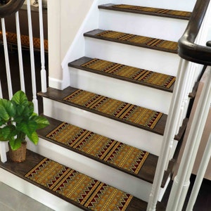 Yellow Rug, Red Rug, Geometric Pattern Rugs, Red Rug, Modern Rugs, Machine Washable Rug, Small Rug, Easy To Clean Rug, Stair Treads Rug,