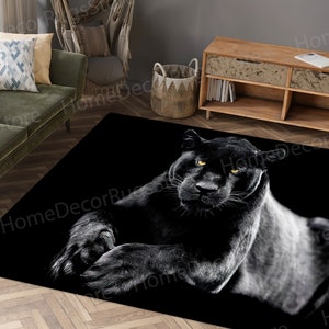 Runner Rug, Jaguar Rugs Decorative Rugs, Black Cat Rugs, Corridor Rug, Jaguar Rugs, Animal Rug, Salon Rugs, Car Mat Rug, Front Door Rugs,