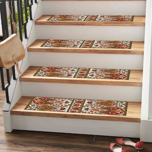 Flowers Rugs, Navajo Rug, Farmhouse Rug, Flower Rug, Gift For Her, Stair Treads Rug, Pet Friendly Rug, Gift For Him, Cool Rug, Stair Rugs,