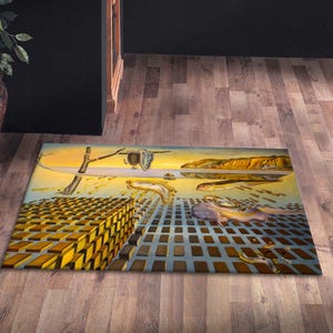 Salvador Dali Rugs, Disintegration of Perseverance Rugs, Art Rug ...