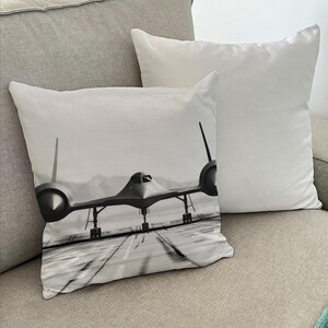 Jet Plane Cushion,Modern Pillow Cover,Housewarming Gift,Airport Pillow Sham,Custom Pillow,Christmas Gifts,Handmade Gift,3D Canvas,Home Decor Canvas,Wall Decoration,Christmas Decor Art,Holiday Decor Art,Boho Wall Decor,