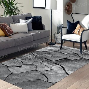 Gray Rugs, Farmhouse Rugs, Nature Landscape Rug, Salon Decor Rug, Stair Rug, Office Decor Rugs, View Rug, Corridor Rug, Living Room Rugs,