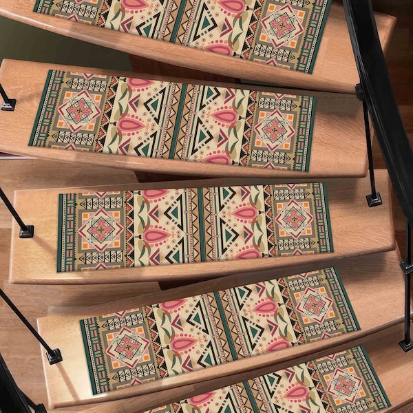 Step Rug, Ethnic Pattern Rug, Navajo Rugs, Kilim Design Rugs, Modern Rugs, Gift Rug, Stair Decor Rug, Personalized Rug, Easy To Clean Rug,