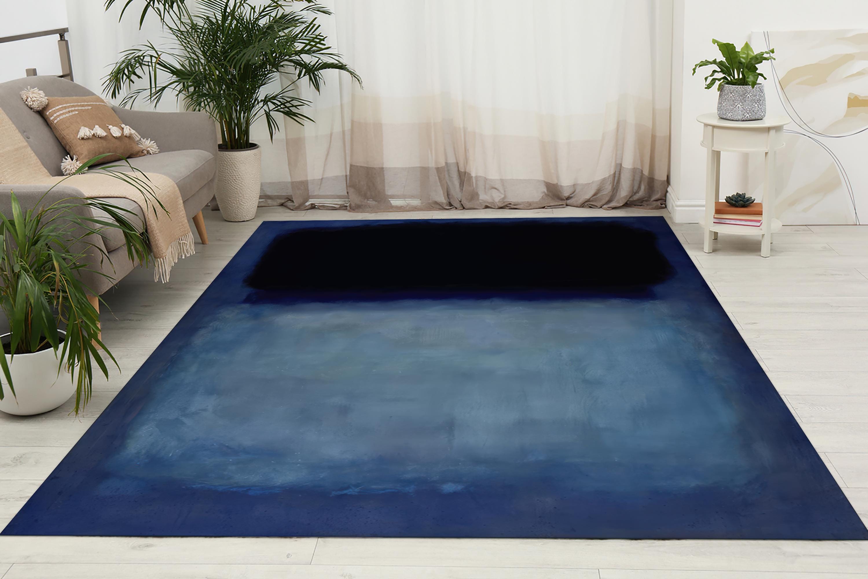 Mark Rothko Rug, Minimal Rugs, Black Rugs, Famous Rug, Chenille Rug ...